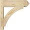 Ekena Millwork Thorton Rough Sawn Arts and Crafts Outlooker, Douglas Fir, 6"W x 18"D x 18"H OUT06X18X18THR03RDF - alternate 2